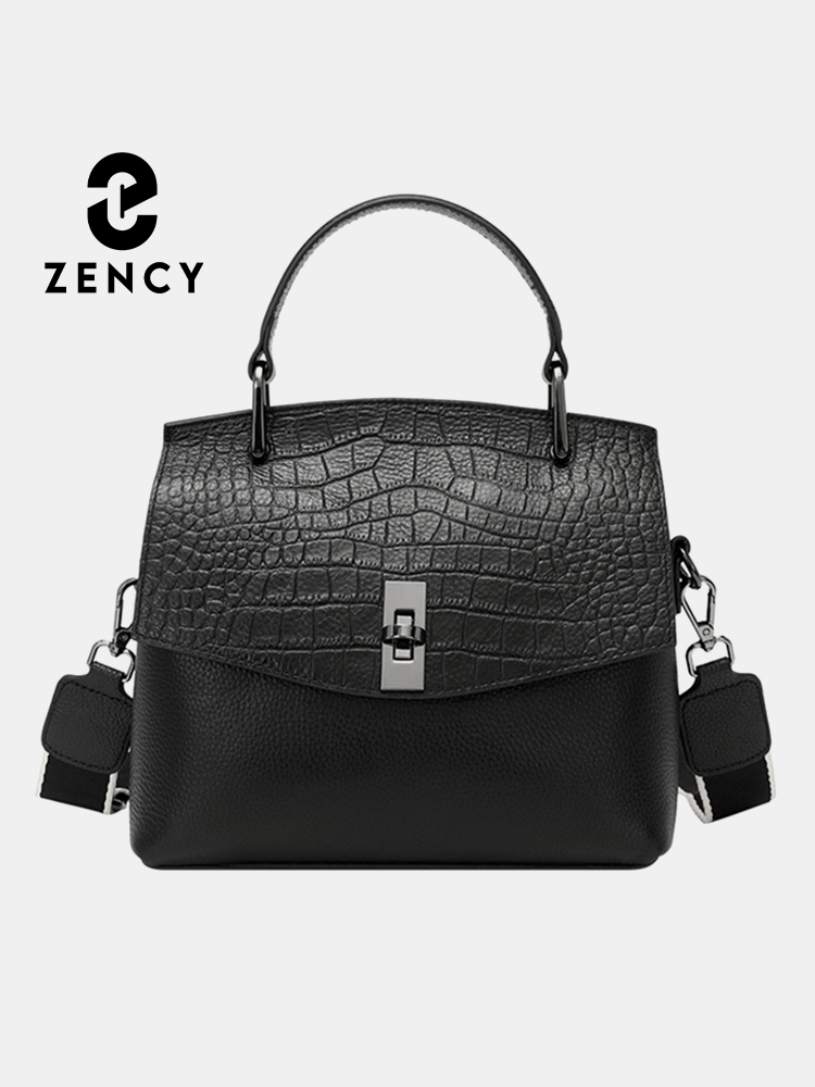 Zency 정품 가죽 여성 핸드백 스톤 빈티지 토트 백 - Women Bags Branded 리뷰 및 가격