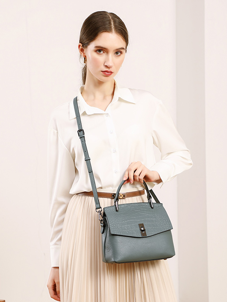 Zency 정품 가죽 여성 핸드백 스톤 빈티지 토트 백 - Women Bags Branded 리뷰 및 가격