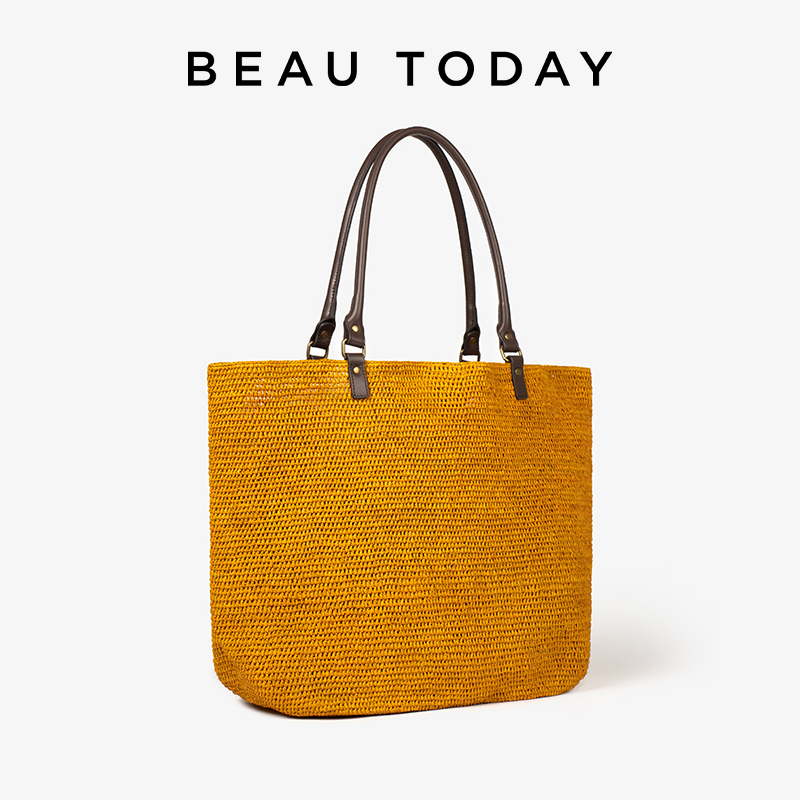 BEAUTODAY 캐주얼 토트 여성 라피아 솔리드 컬러 - Women'S Raffia Bags 리뷰 및 가격