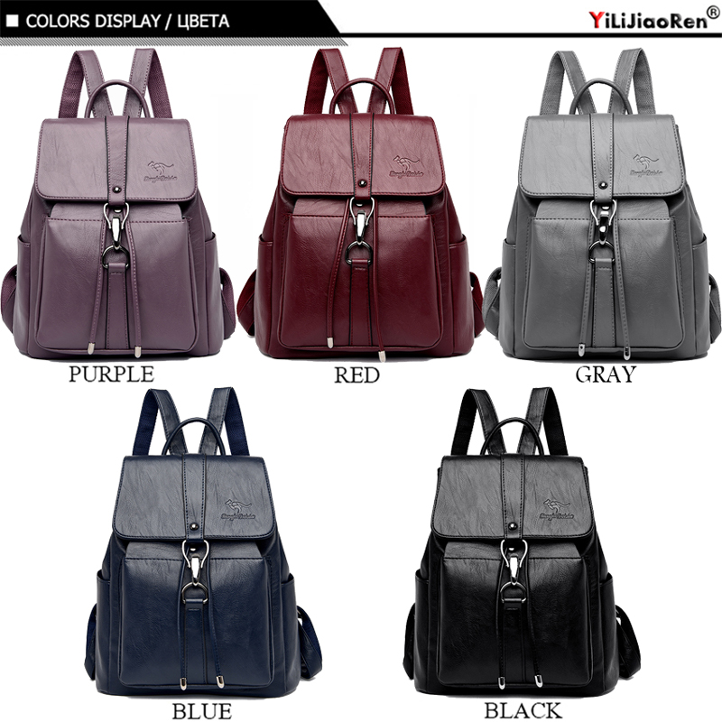 여성용 도난 방지 숄더백, 유명 브랜드 가죽 백팩, 대 - Women Bags Branded 리뷰 및 가격