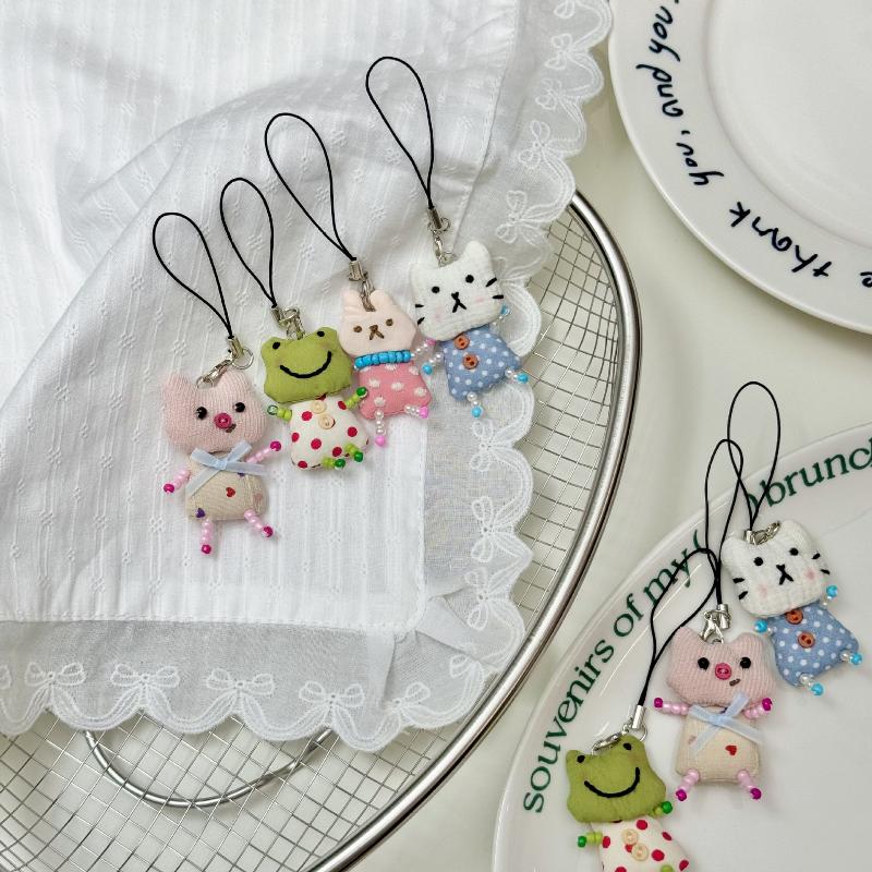 귀여운 개구리, 돼지, 고양이 모양의 펜던트 키링. 여 - Women'S Young Bags 리뷰 및 가격