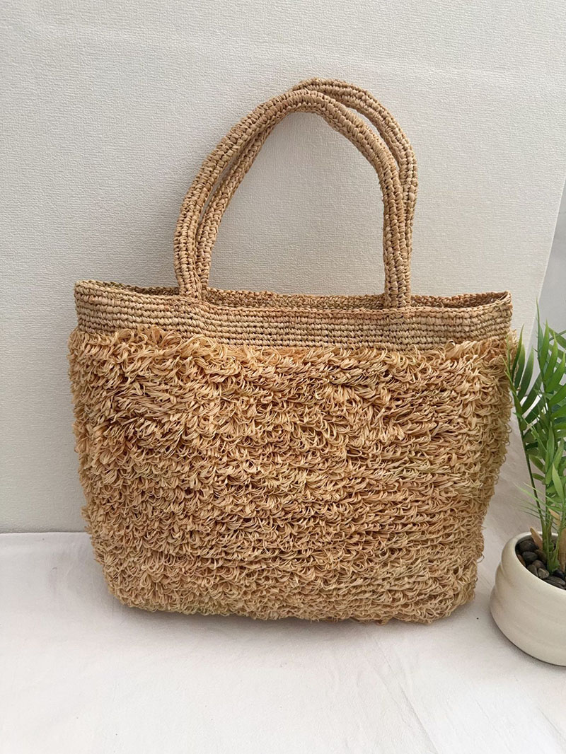 럭셔리 라피아 밀짚 가방 보헤미안 스타일 숄더백 핸드메 - Women'S Raffia Bags 리뷰 및 가격