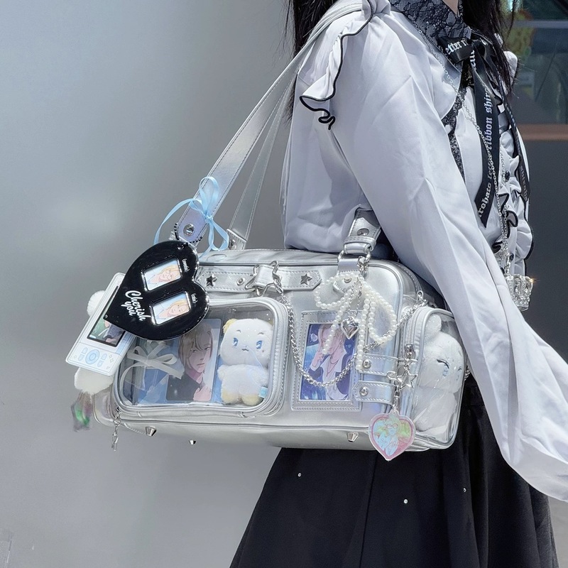 새로운 Y2k 그린 이타백 귀여운 대용량 이타백 다용도 - Women'S Bags Handbags 리뷰 및 가격