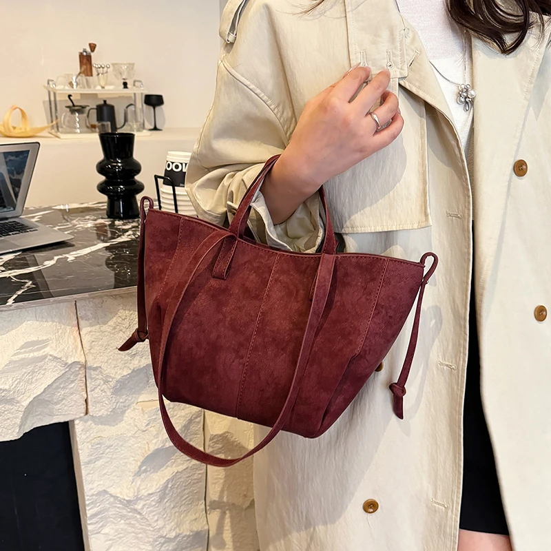 라이트 럭셔리 솔리드 PU 햅스 숄더백 2025 핫세일 - Women Bags On Sale 리뷰 및 가격
