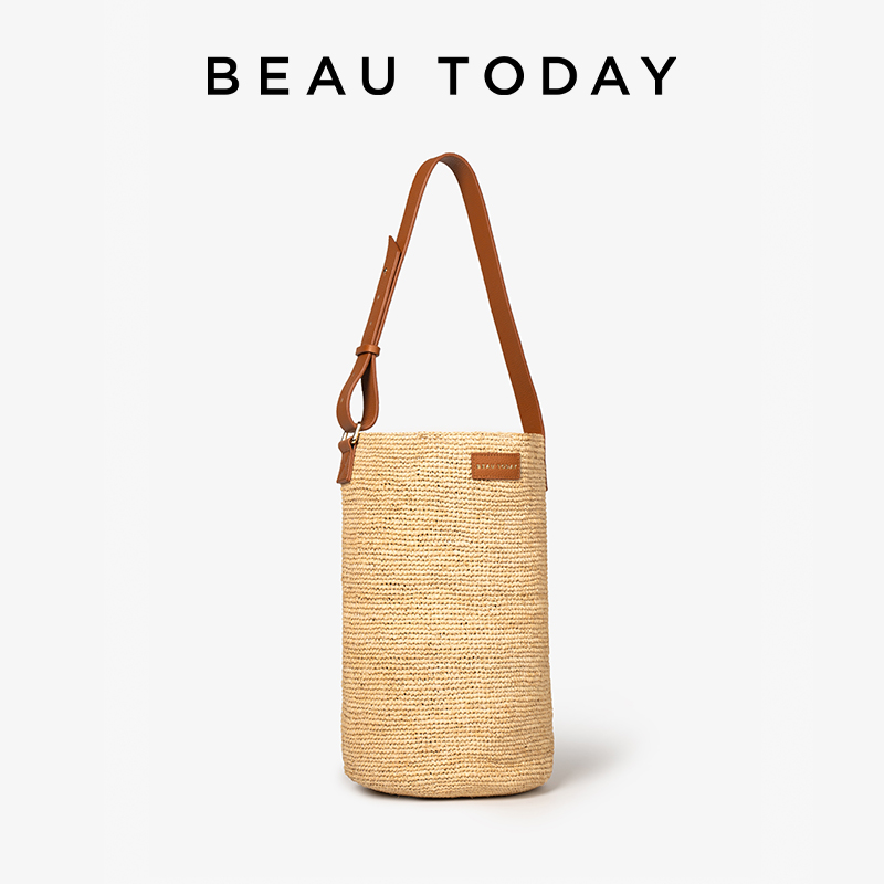 BEAUTODAY 버킷 백 여성 라피아 솔리드 컬러 조 - Women'S Raffia Bags 리뷰 및 가격